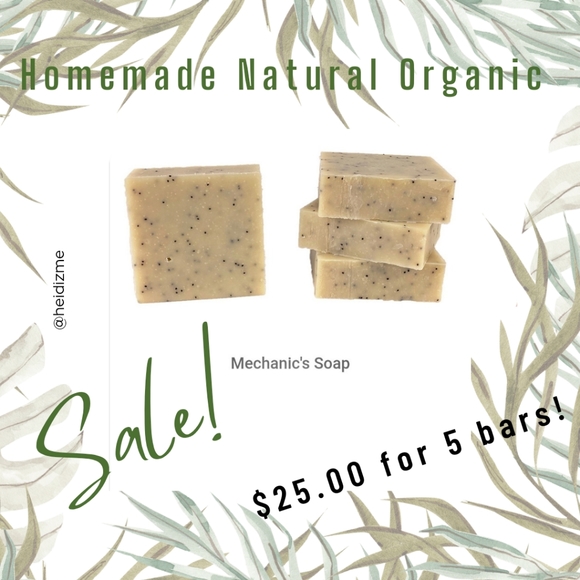 SPECIAL ORDER FOR @jjrsal915 HOMEMADE NATURAL ORGANIC Men's Soap Bundle - Picture 2 of 5